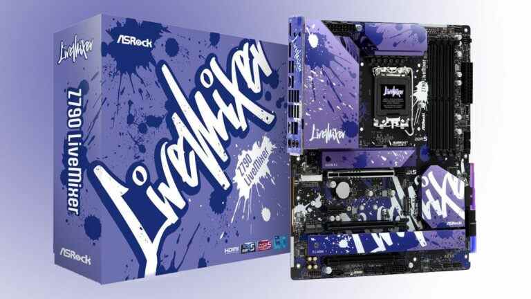 ASRock lance les cartes mères LiveMixer parsemées de graffitis