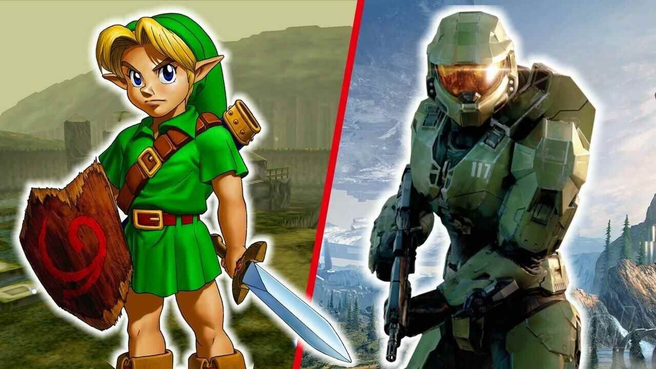 Aléatoire: cette carte Zelda: Ocarina Of Time dans Halo Infinite est absolument géniale
