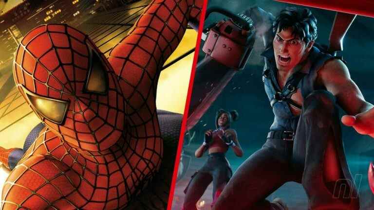 Aléatoire: le crossover Evil Dead de Fortnite comprend une référence hilarante à Spider-Man
