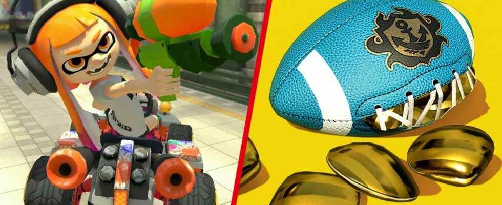 Aléatoire: les fans créent une prise Splatoon 3 sur Mario Kart à l'aide de Power Clams