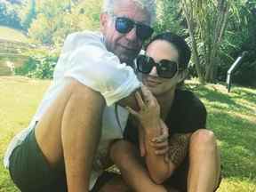 Anthony Bourdain et Asia Argento.