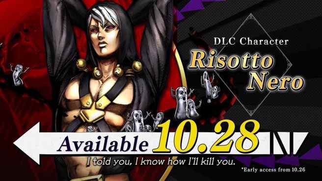 JoJo's Bizarre Adventure All-Star Battle R Risotto Nero