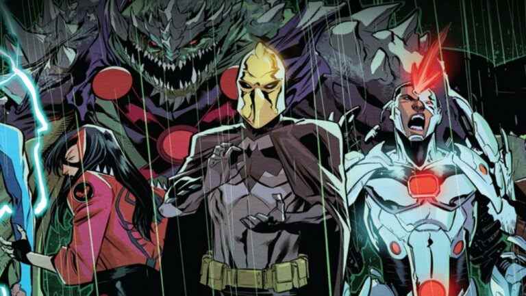  Batman devient Doctor Fate dans le crossover Lazarus Planet de DC |  Comic Con de New York 2022
