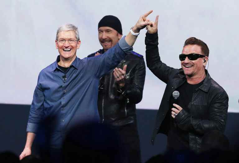 Bono dit que vous pouvez le blâmer pour cet album iTunes U2 gratuit