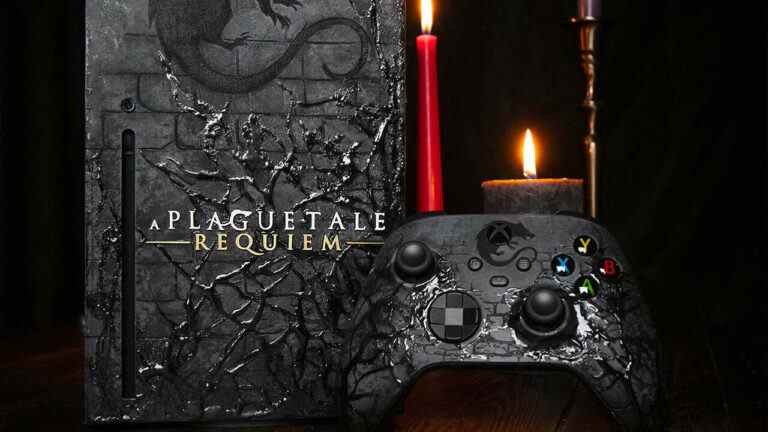 Cette Xbox personnalisée pour A Plague Tale est vraiment géniale
