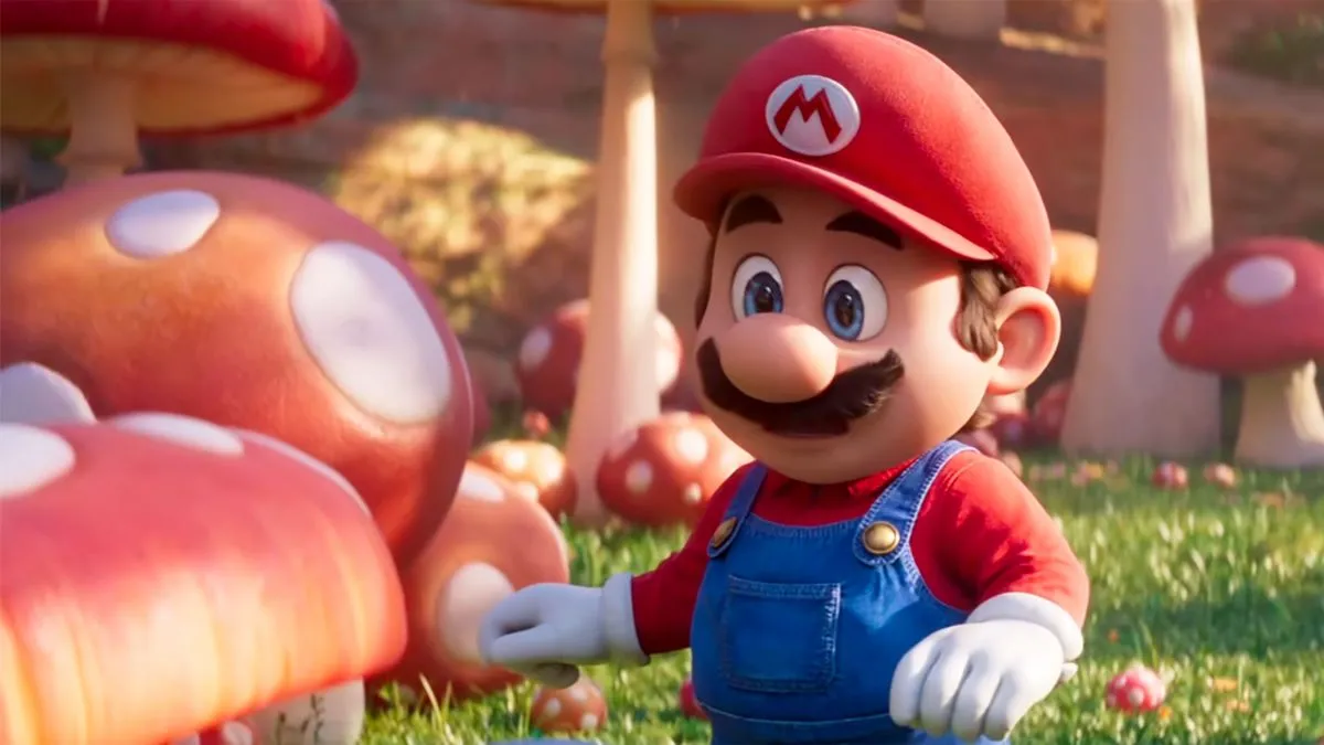 Cette édition de fan de Mario Movie est un clin d'œil à la conception originale du personnage.
