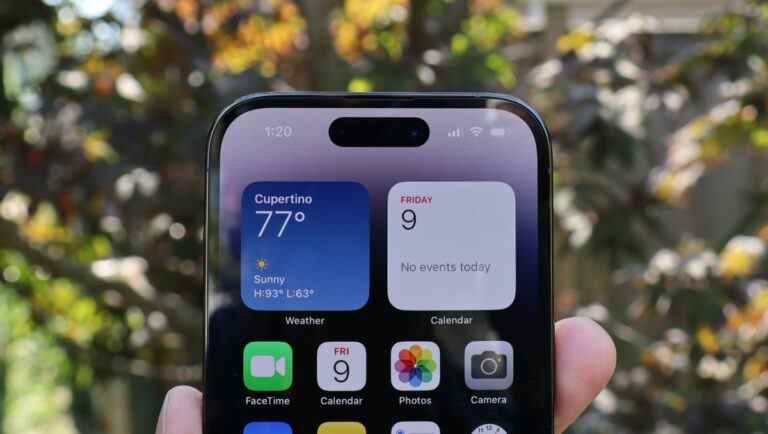 Cette mise à jour iOS 16.1 rend l’île dynamique encore plus utile