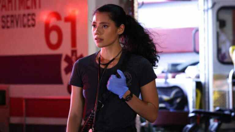 Hanako Greensmith as Violet Mikami in Chicago Fire