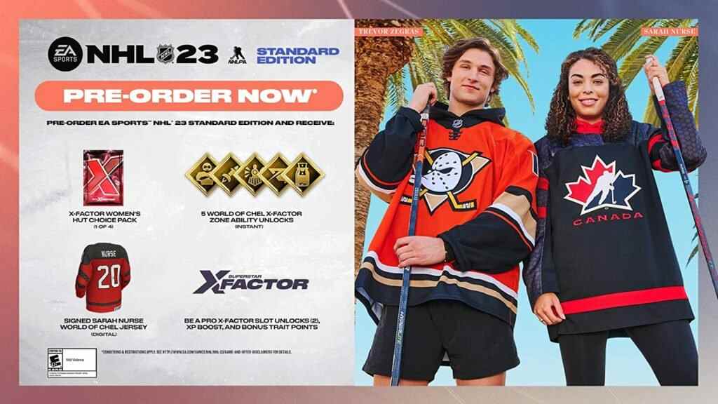 Contenu bonus de précommande NHL 23