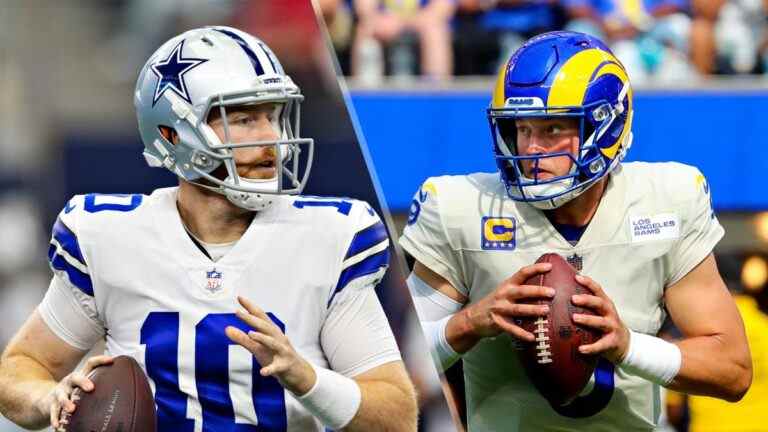 Cowboys vs Rams en direct: comment regarder la semaine 5 de la NFL en ligne