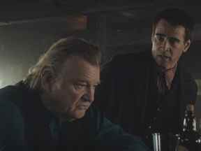 De gauche à droite, Brendan Gleeson et Colin Farrell dans The Banshees of Inisherin.