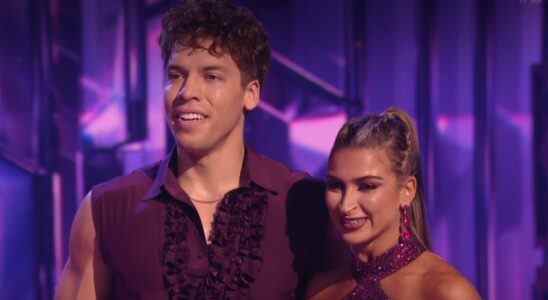 Joseph Baena and Daniella Karagach in Dancing With The Stars