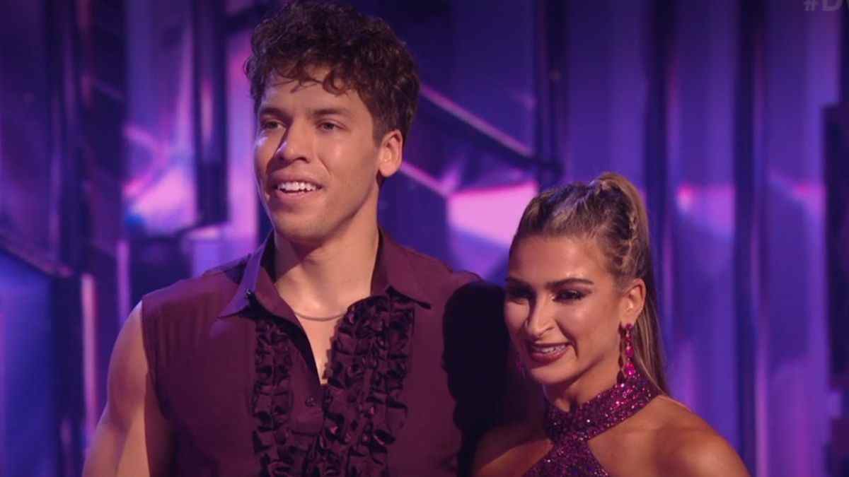 Joseph Baena and Daniella Karagach in Dancing With The Stars