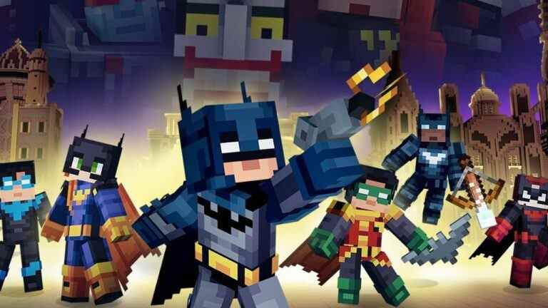 Dark Knight Batman de Gotham City arrive sur Minecraft la semaine prochaine dans la mise à jour DLC
