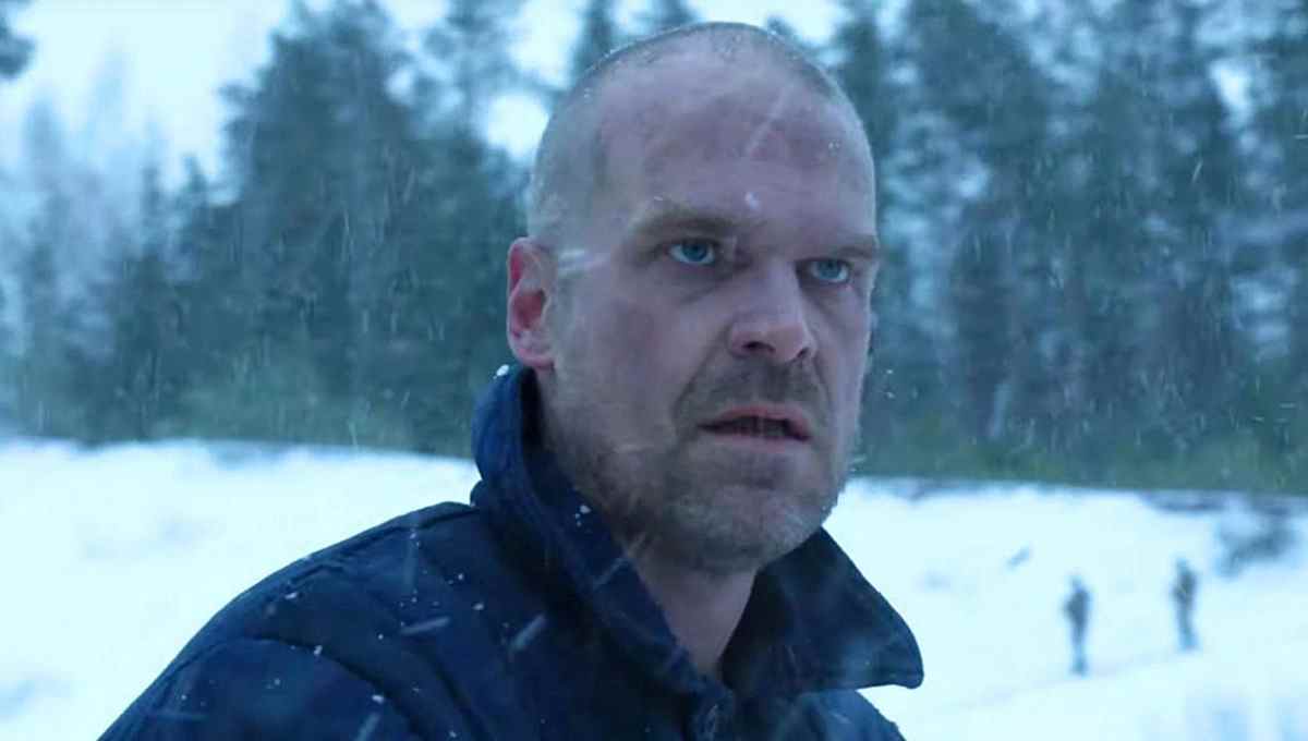 David Harbour as Hopper on Stranger Things