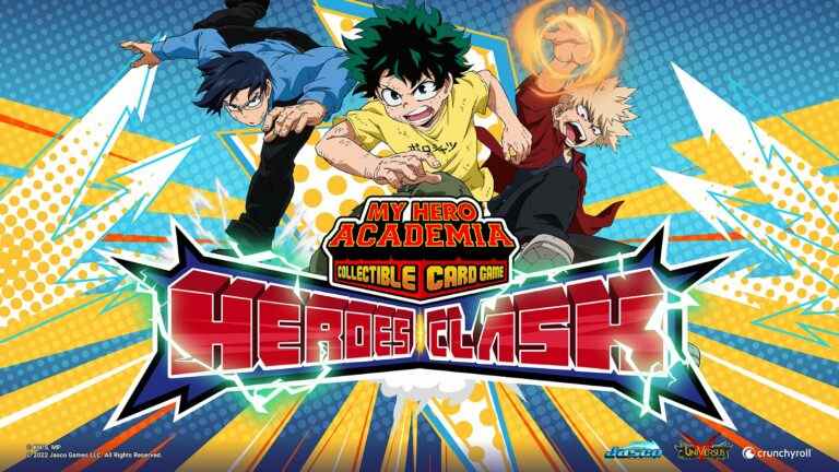 De nouvelles cartes rares Chrome arrivent dans My Hero Academia CCG