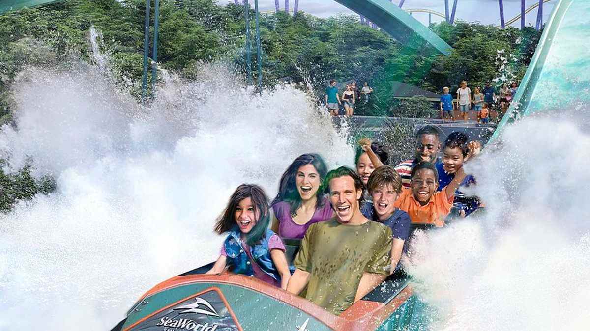 Déplacez-vous, Splash Mountain, SeaWorld construit une première attraction aquatique du genre qui a l'air incroyable
