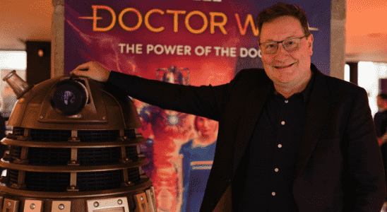 Chris Chibnall at The Power of the Doctor press screening