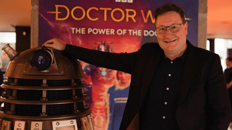 Chris Chibnall at The Power of the Doctor press screening