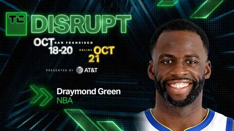 Draymond Green des Warriors parlera des nouveaux médias demain à Disrupt