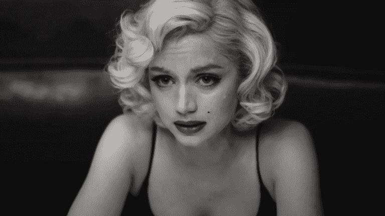 Ana De Armas as Marilyn Monroe in Blonde