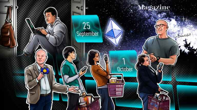 Ethereum achève la fusion, Do Kwon fait face à un mandat d’arrêt et Bitcoin plonge après le rassemblement : Hodler’s Digest, 11-17 septembre