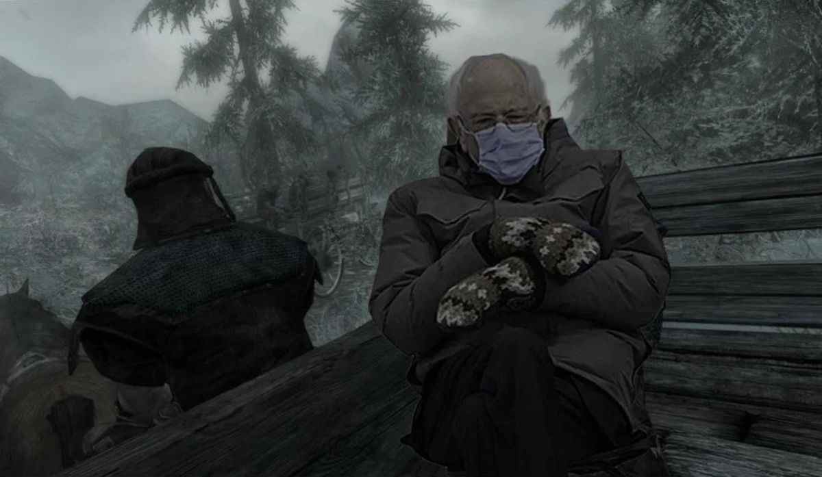 Bernie in Skyrim.