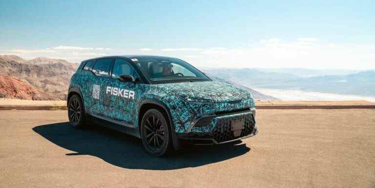 Fisker vise à démarrer la production d’Ocean EV le 17 novembre