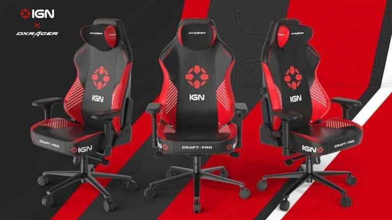 Gagnez une chaise de jeu IGN DXRacer exclusive avec les récompenses IGN
