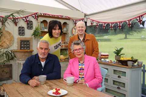 cuire au four, paul hollywood, noel fielding, matt lucas, prue leith