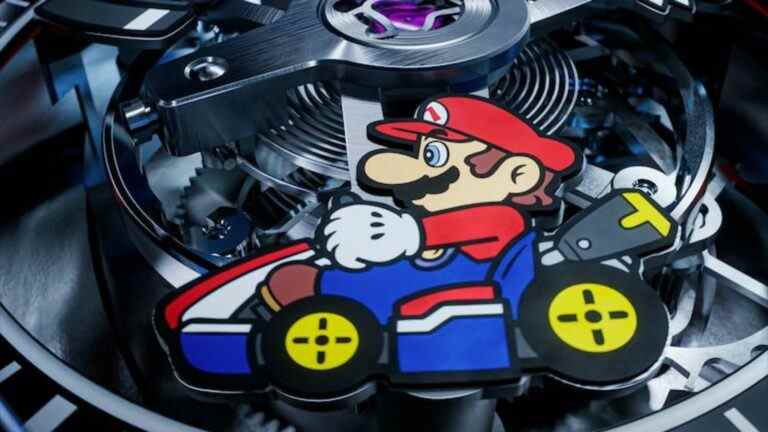 Il y a une montre de luxe Mario Kart Tag Heuer pour 21 000 £
