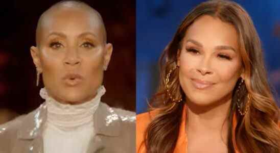 Jada Pinkett Smith and Sheree Zampino hosting an episode of Facebook Watch