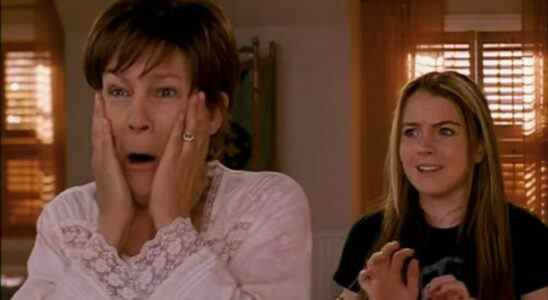 Jamie Lee Curtis and Lindsay Lohan in Freaky Friday