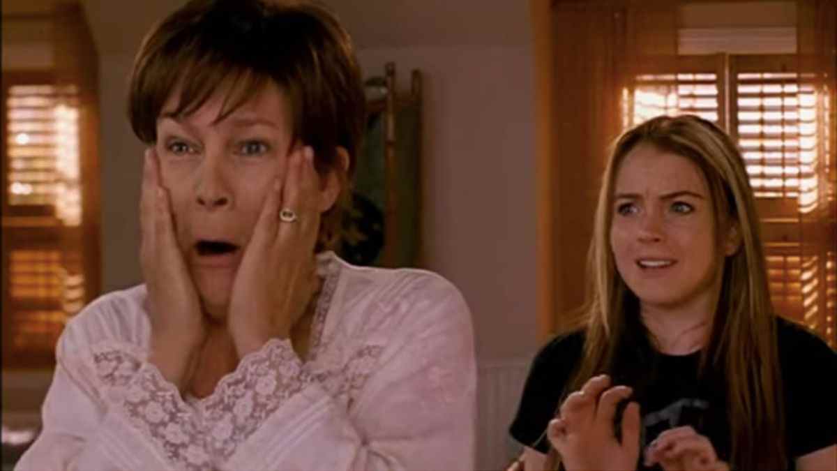 Jamie Lee Curtis and Lindsay Lohan in Freaky Friday