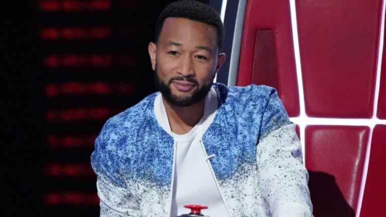 John Legend on The Voice.