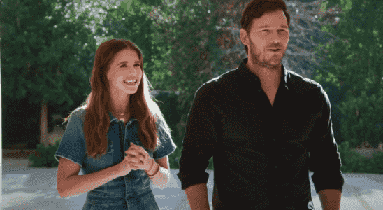 Chris Pratt and Katherine Schwarzenegger on The Home Edit