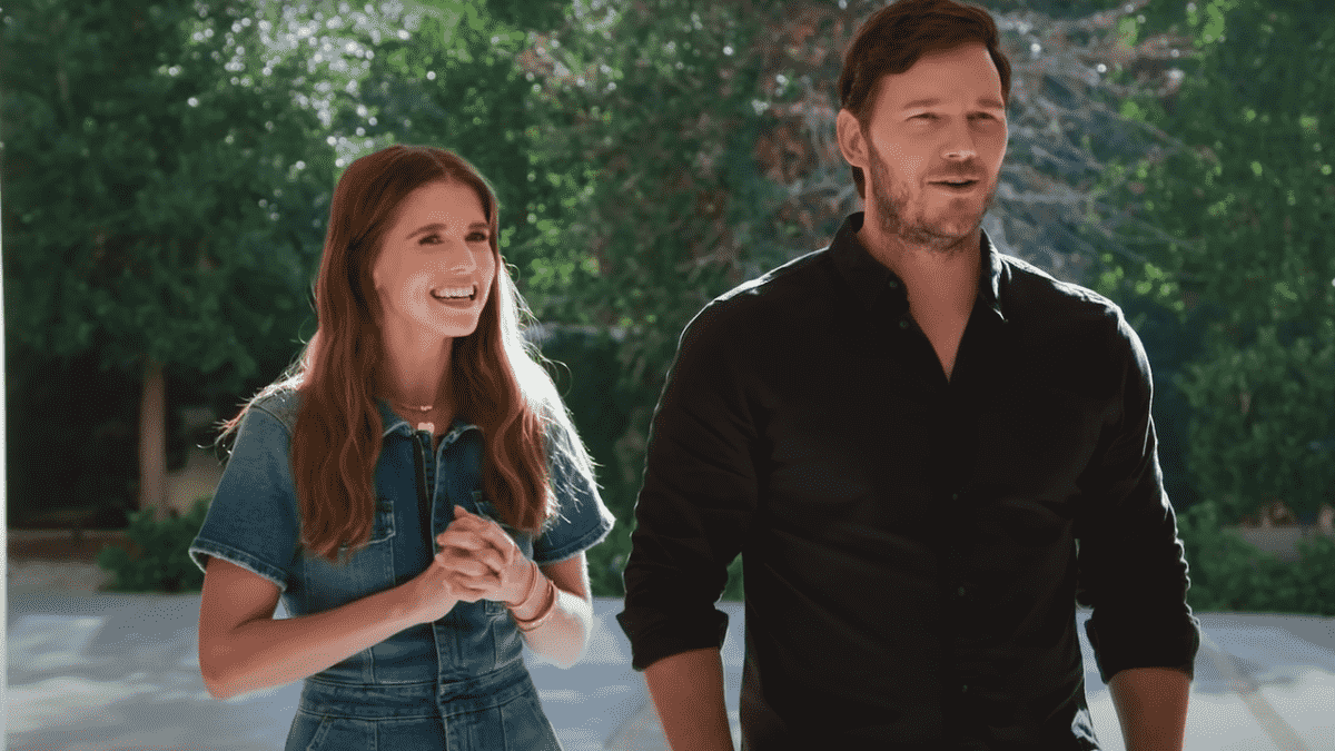 Chris Pratt and Katherine Schwarzenegger on The Home Edit