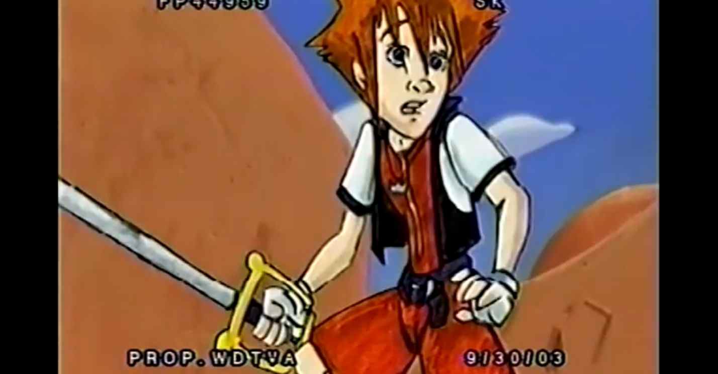 Seth Kearsley has shared online a full Kingdom Hearts cartoon pilot animatic dated to September 30, 2003 created for Disney and Square.