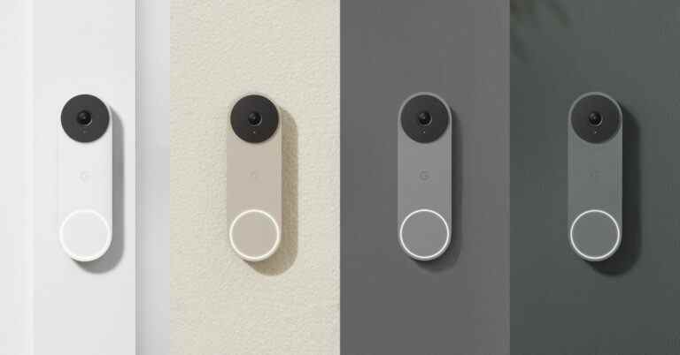 La Nest Doorbell filaire est la dernière sonnette vidéo de Google