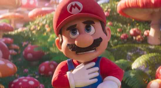 The Super mario bros. movie trailer chris pratt voice mario