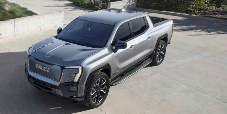 La camionnette GMC Sierra EV 2024 est un Hummer EV moins extrême