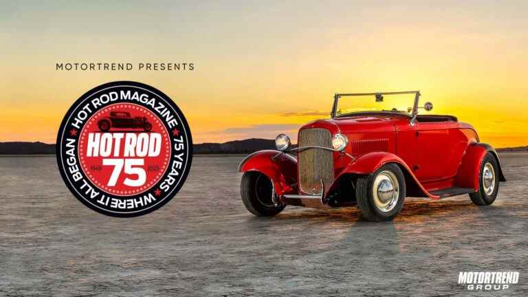 La célébration du 75e anniversaire de HOT ROD commence au SEMA Show 2022 !