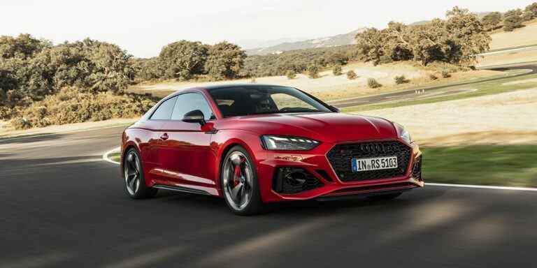 La compétition Audi RS5 2023 trouve enfin sa voix