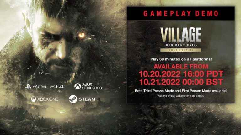 La démo à la troisième personne de Resident Evil Village est sortie aujourd’hui ;  RE:Verse Obtenir un Battle Pass, mise à jour de la feuille de route révélée