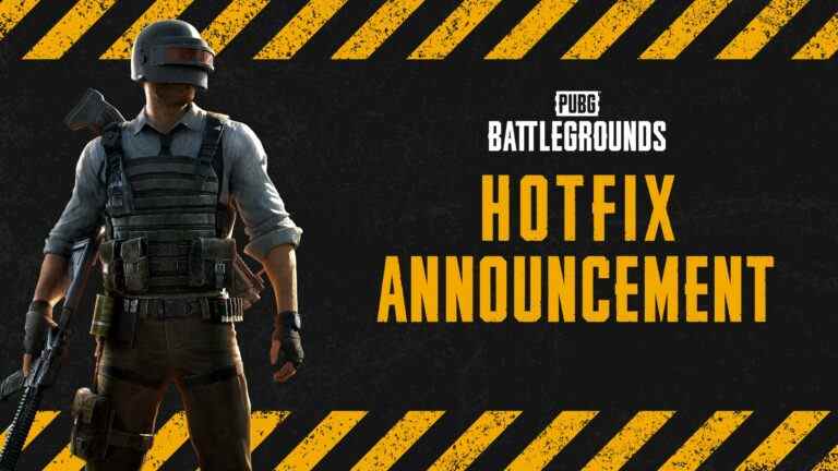 La mise à jour 2.24 de PUBG sort pour le correctif de la console ce 26 octobre