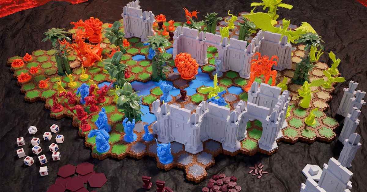 La nouvelle boîte de Heroscape coûte 250 $ et pourrait relancer le jeu vieux de plusieurs décennies
