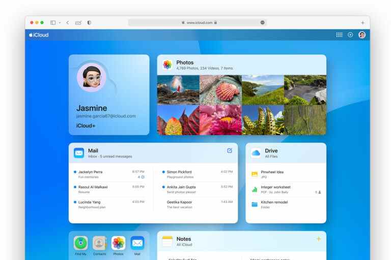 La nouvelle interface Web iCloud d’Apple est beaucoup plus utile qu’auparavant