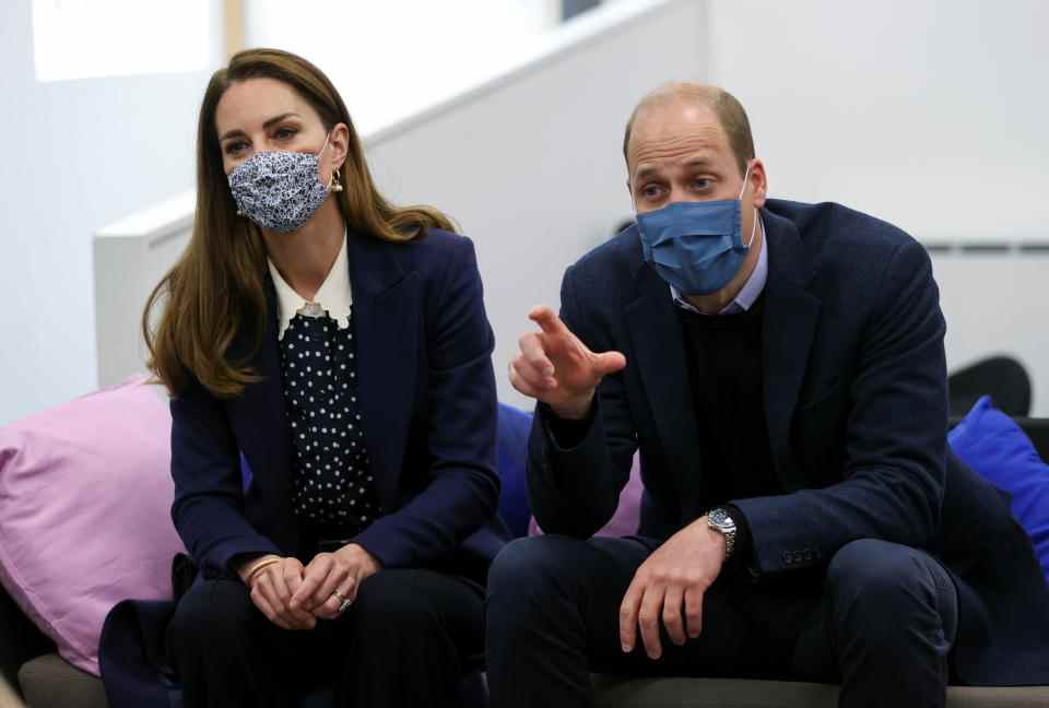 La mère royale de trois enfants portait auparavant le chemisier lors d'une visite avec le prince de Galles à Wolverhampton en 2021. (Getty Images)