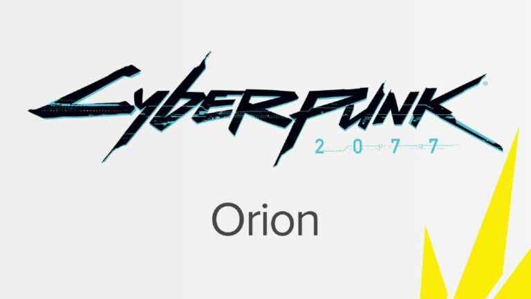 La suite de Cyberpunk 2077 Project Orion officiellement en préparation