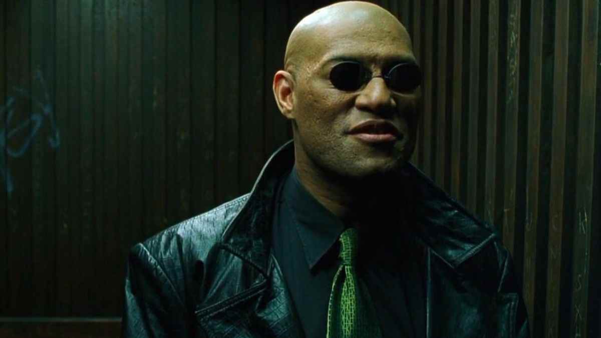 Laurence Fishburne in The Matrix